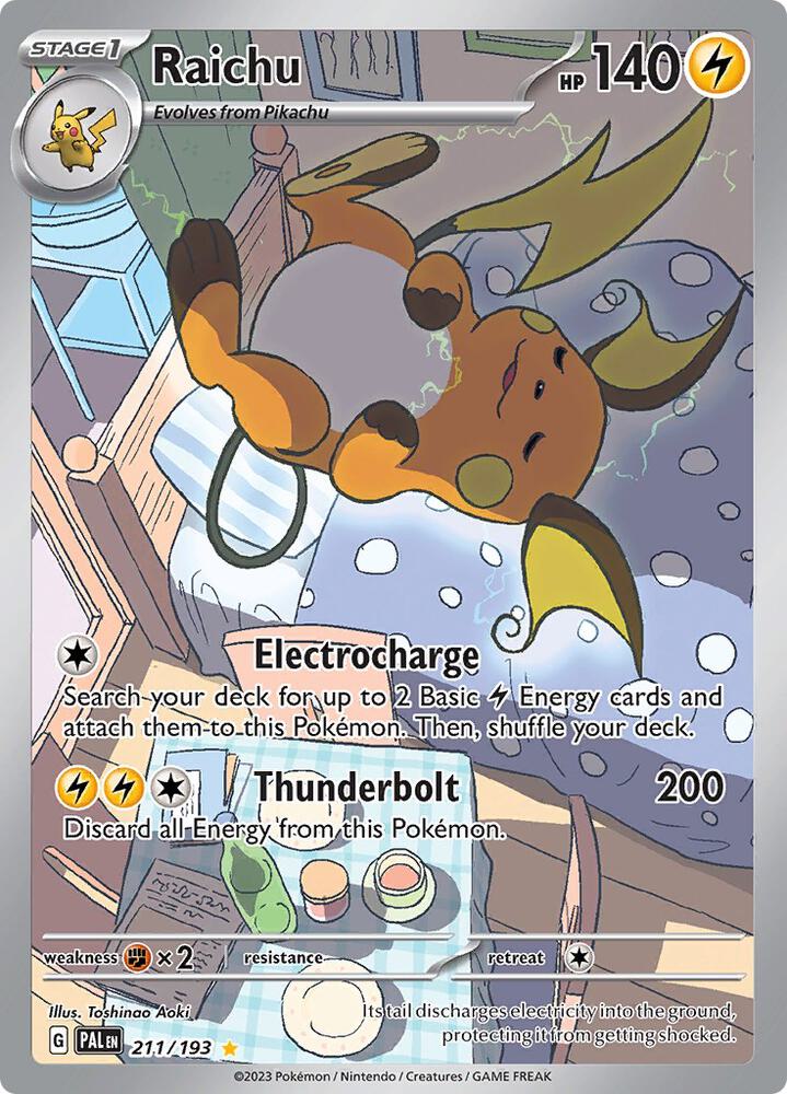 Raichu 211/193 Paldea Evolved