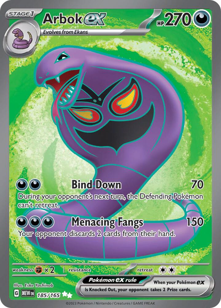 Arbok ex 185/165 SV: 151