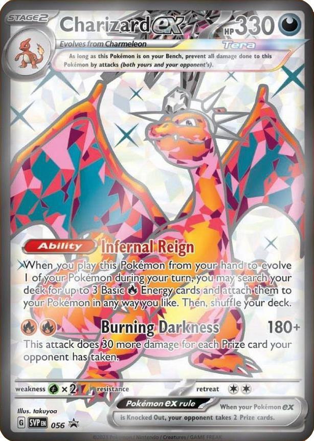 Charizard ex 56 Scarlet & Violet Promo - LP