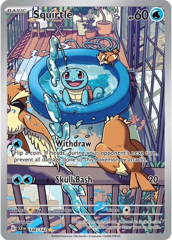Squirtle 148/142 Stellar Crown
