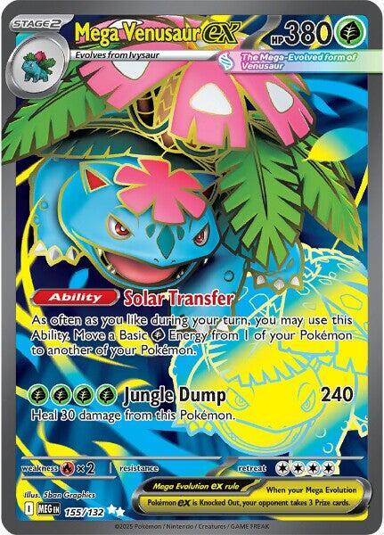 Mega Venusaur ex 155/132 Mega Evolution