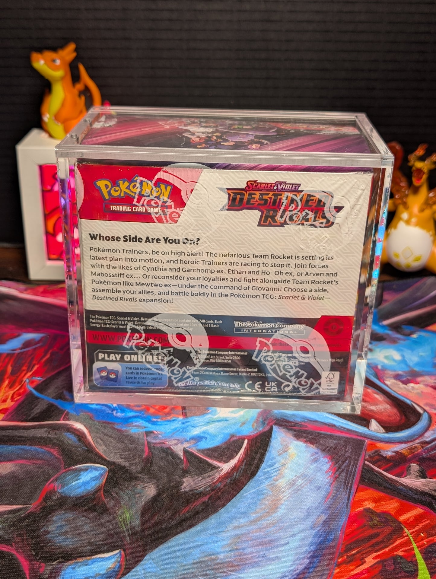 Pokemon Booster Box Acrylic box