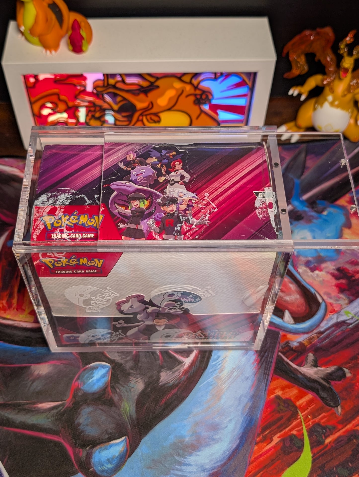 Pokemon Booster Box Acrylic box