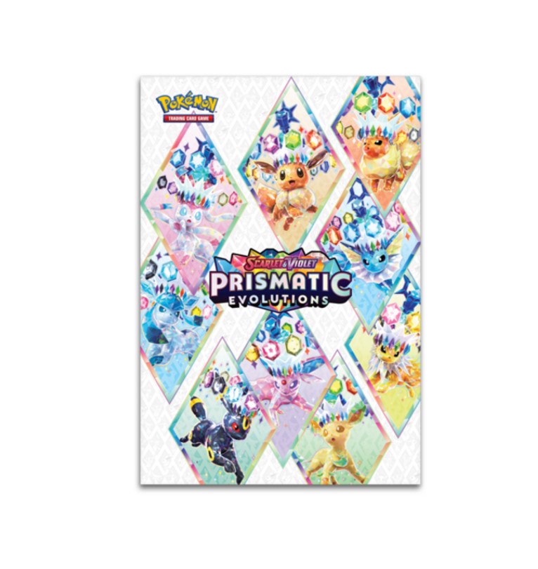 Pokemon TCG: Scarlet and Violet Prismatic Evolutions Poster Collection