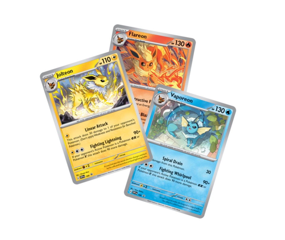 Pokemon TCG: Scarlet and Violet Prismatic Evolutions Poster Collection