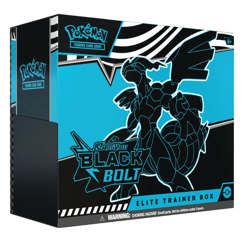 Pokemon TCG: Scarlet and Violet Black Bolt Elite Trainer Box