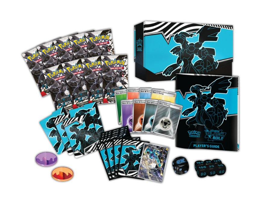 Pokemon TCG: Scarlet and Violet Black Bolt Elite Trainer Box