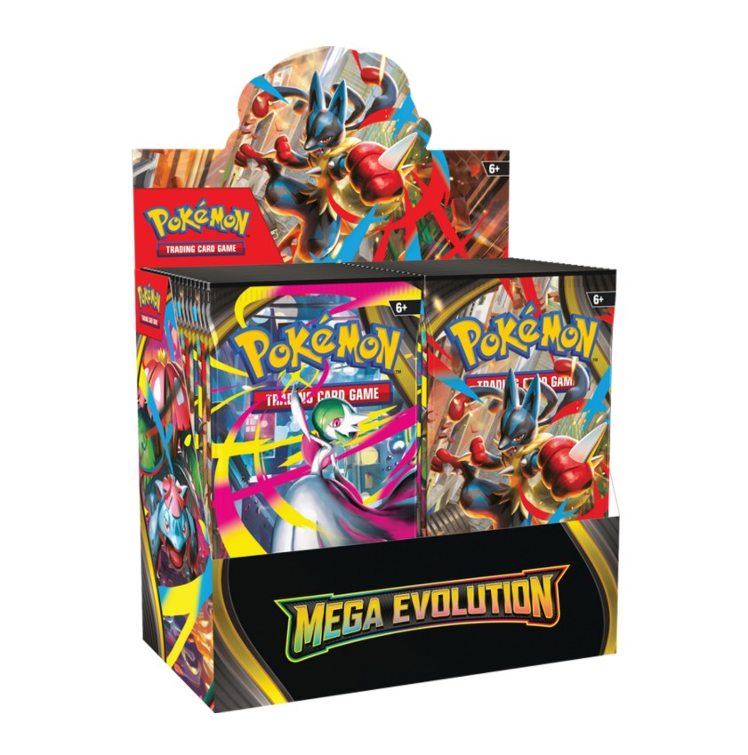 Pokemon TCG: Mega Evolution Boosters Display Box
