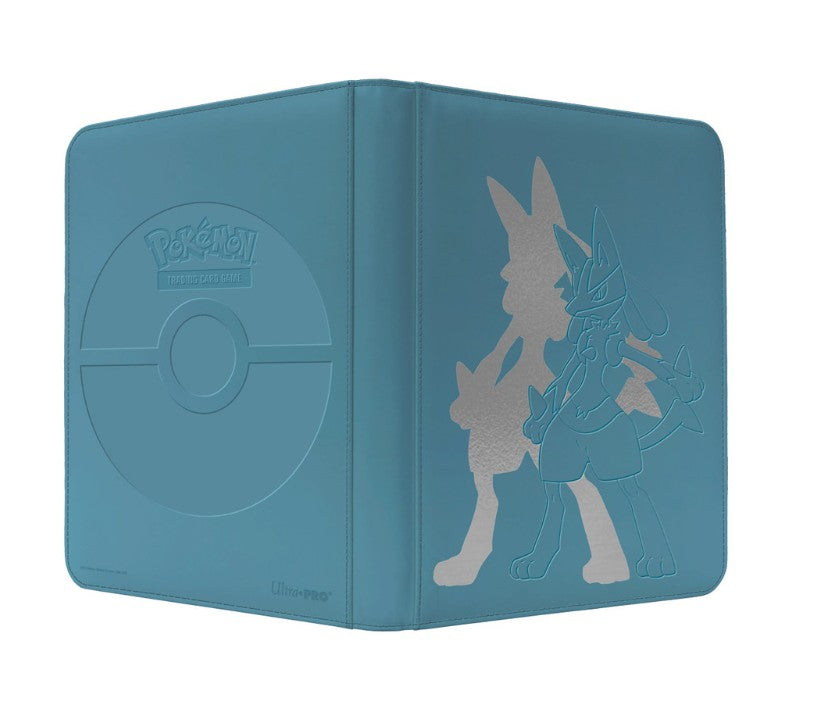 Elite Series Lucario 9-Pocket Zippered PRO Binder for Pokemon