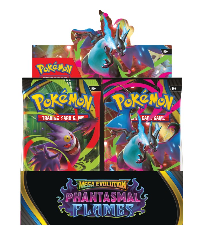 Pokemon TCG: Phantasmal Flames Boosters Display Box