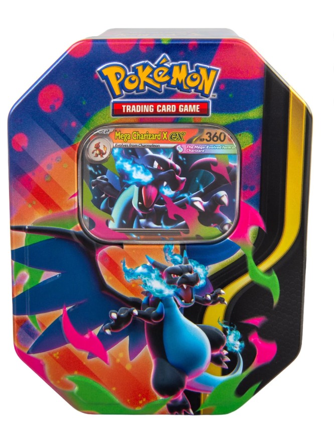 Pokmon TCG: Mega Charizard Tin 2026 Zardcardz Pokmon TCG: Mega Charizard Tin 2026 Zardcardz