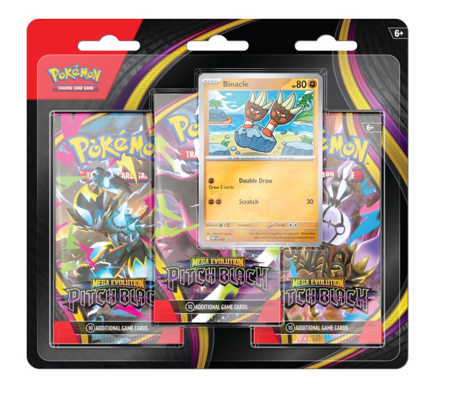 Pokemon TCG: Pitch Black 3-pack Booster Blister