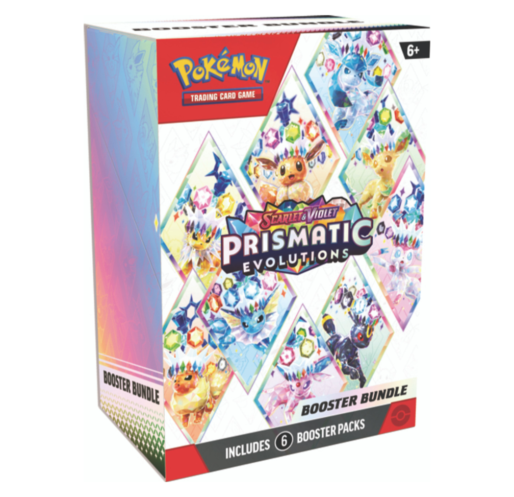 Pokemon TCG: Scarlet and Violet Prismatic Evolutions Booster Bundle
