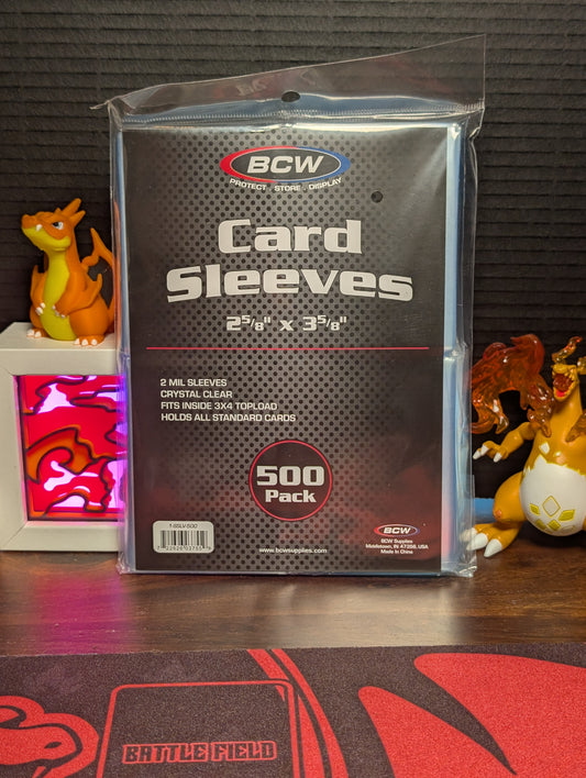 BCW Card Sleeves 500ct