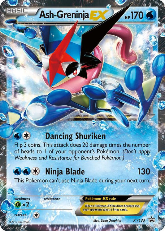 Ash-Greninja ex XY133 XY Promos HP