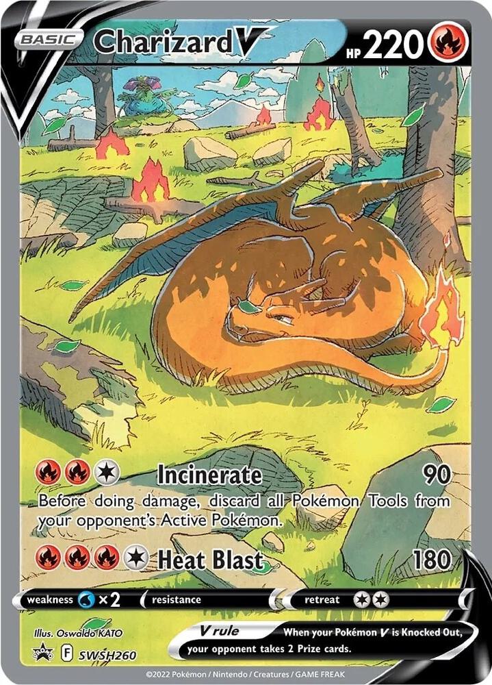Charizard V SWSH260 Sword & Shield Promo