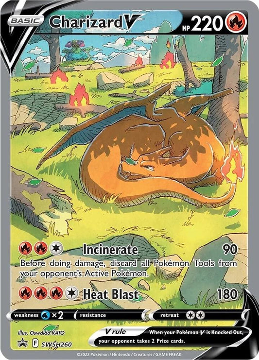 Charizard V SWSH260 Sword & Shield Promo