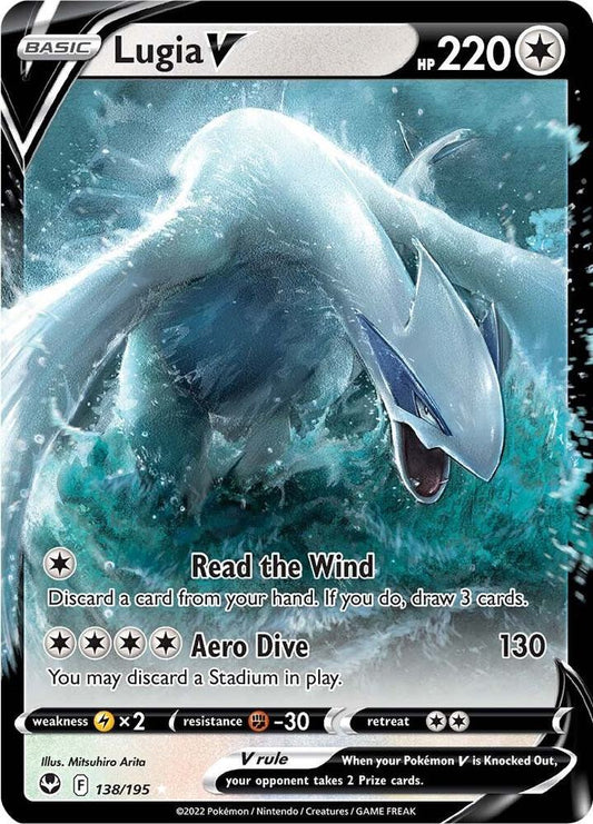 Lugia V 138/195 Silver Tempest