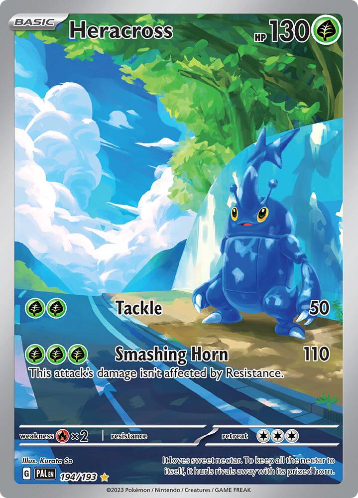Heracross 194/193 Paldea Evolved