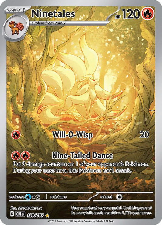 Ninetales 199/197 Obsidian Flames