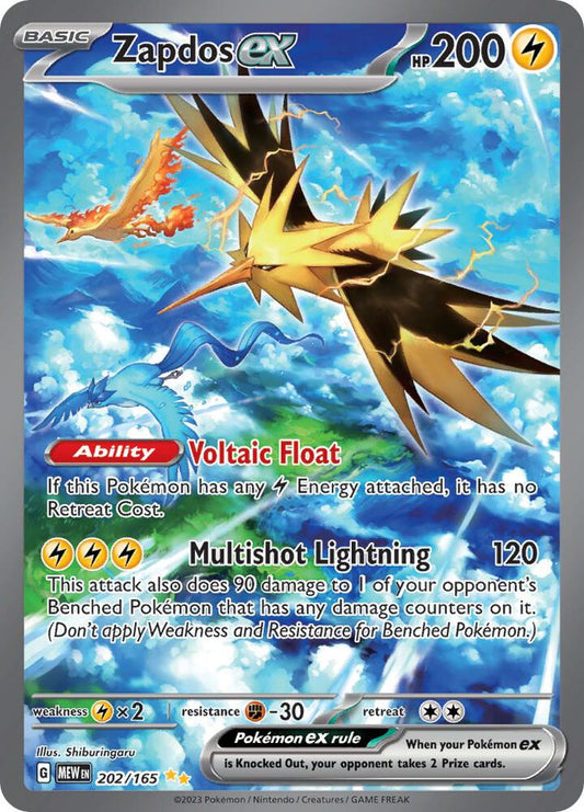 Zapdos ex 202/165 SV: 151