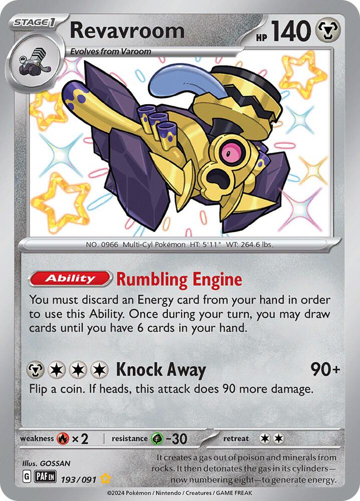 Revavroom 193/091 Paldean Fates