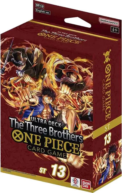 One Piece TCG: Ultra Deck: The Three Brothers (ST-13)