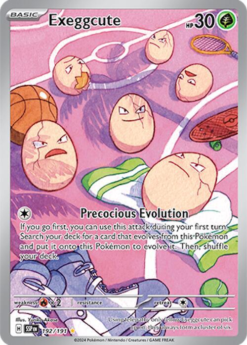 Exeggcute 192/191 Surging Sparks