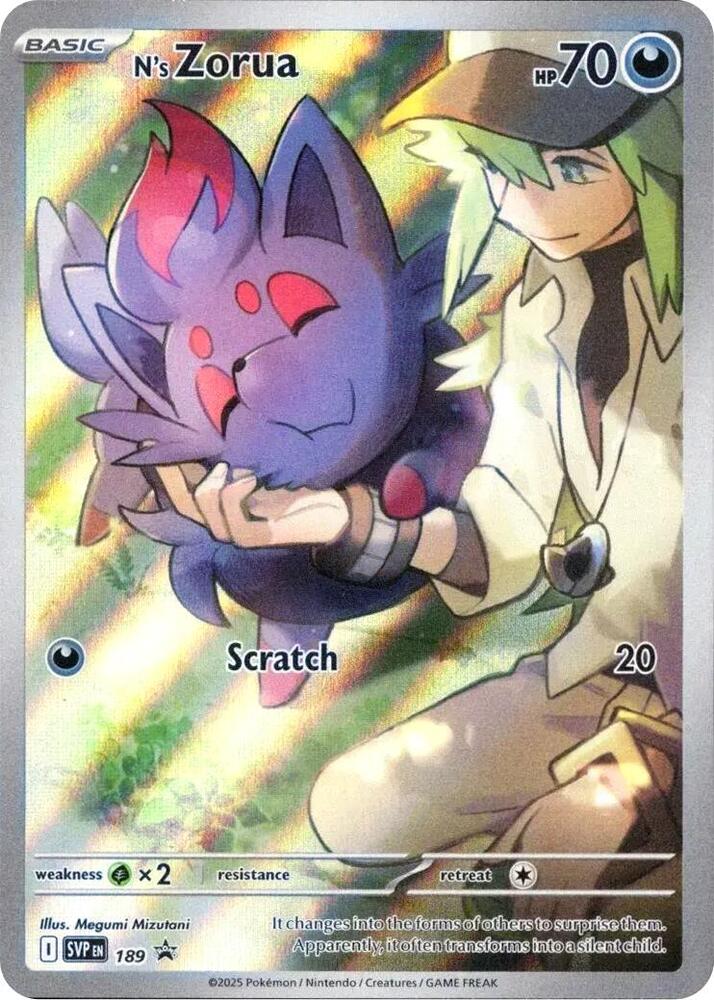 N's Zorua 189 Scarlet & Violet Promo
