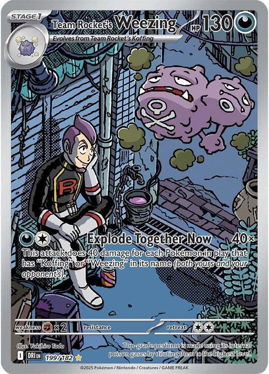 Team Rocket's Weezing 199/182 Destined Rivals