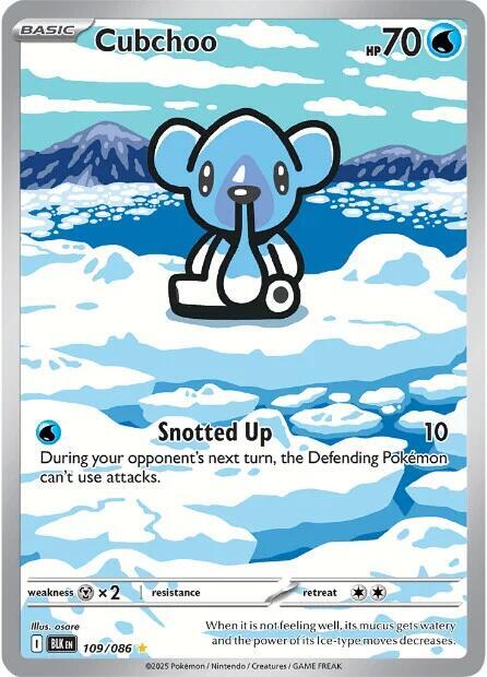 Cubchoo 109/086 Black Bolt