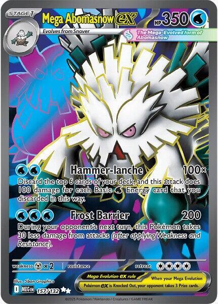 Mega Abomasnow ex 157/132 Mega Evolution
