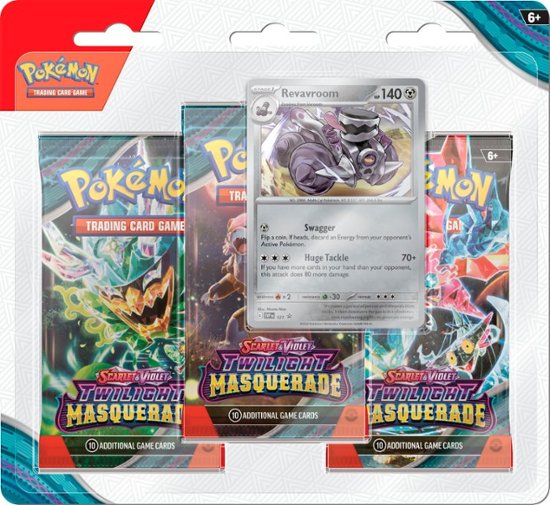 Pokémon TCG: Twilight Masquerade 3-Pack Boosters