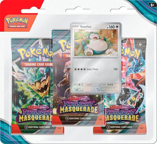 Pokémon TCG: Twilight Masquerade 3-Pack Boosters