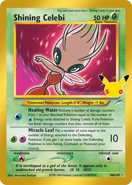 Shining Celebi 30th Celebration Classic Collection