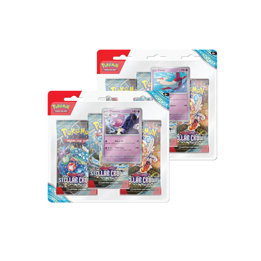 Pokemon TCG: Scarlet and Violet Stellar Crown 3-Pack Boosters