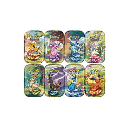 Pokemon TCG: Scarlet and Violet Prismatic Evolutions Mini Tins