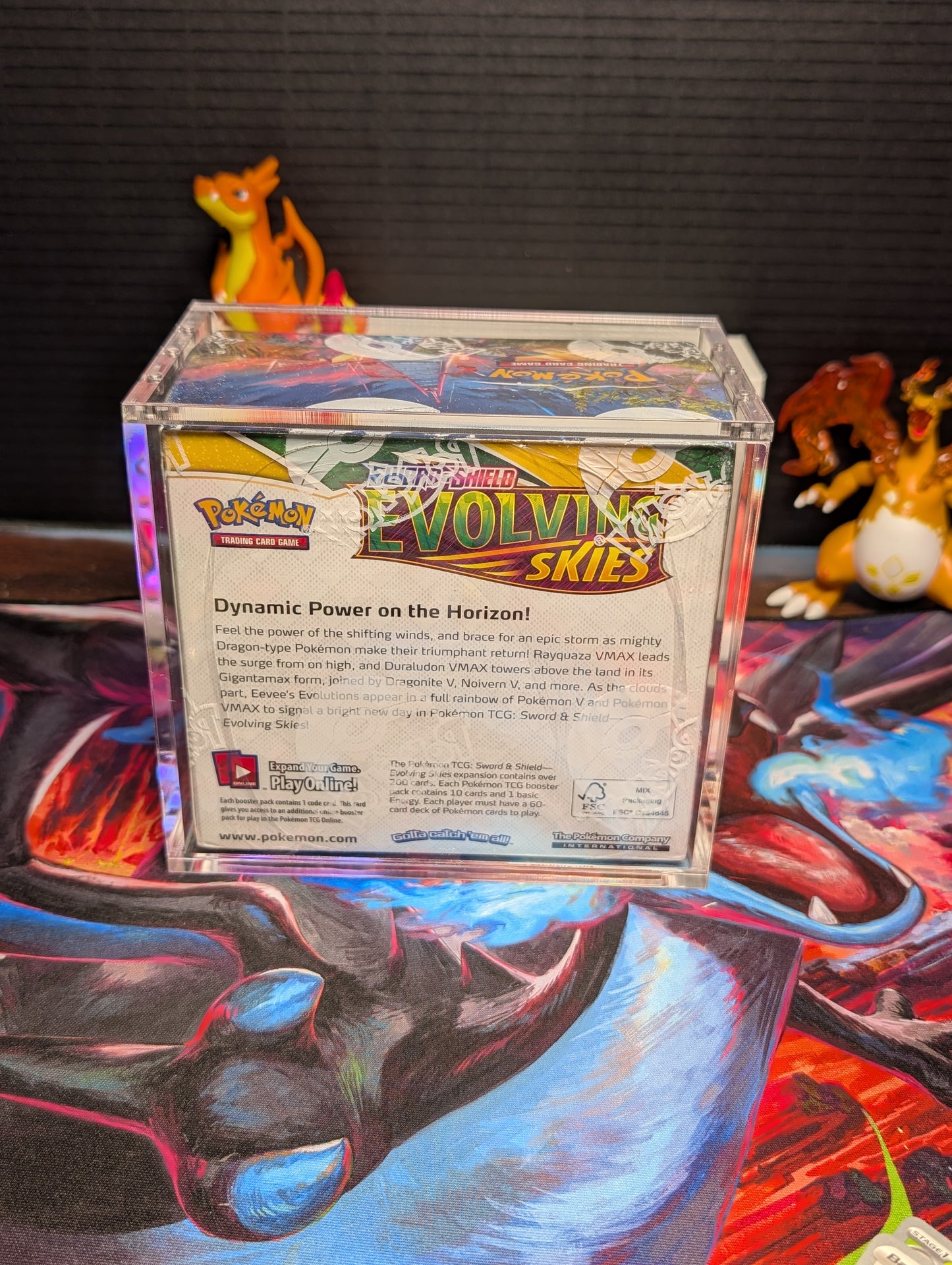 Pokemon Booster Box Acrylic box