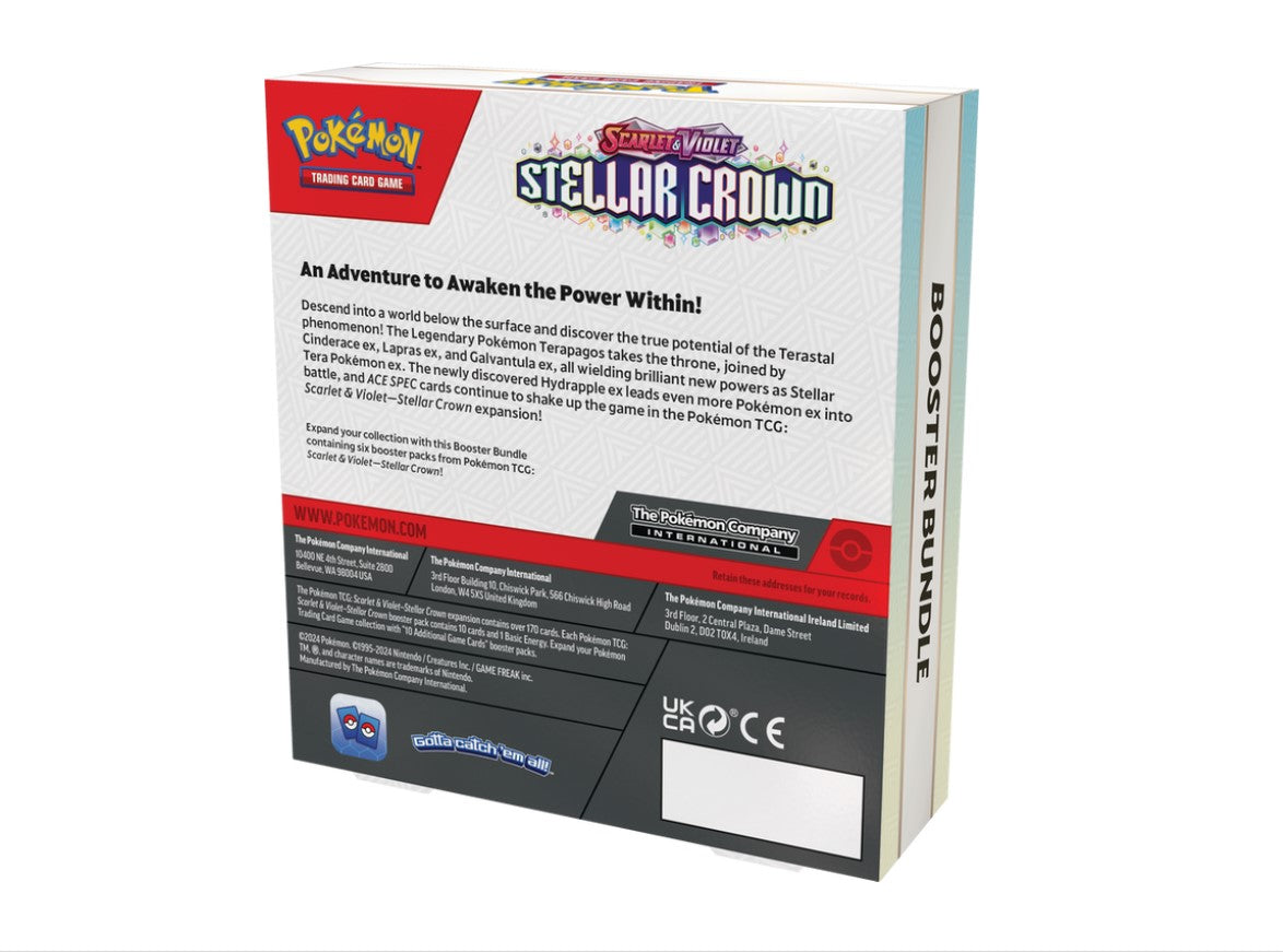 Pokemon TCG Scarlet and Violet Stellar Crown Booster Bundle