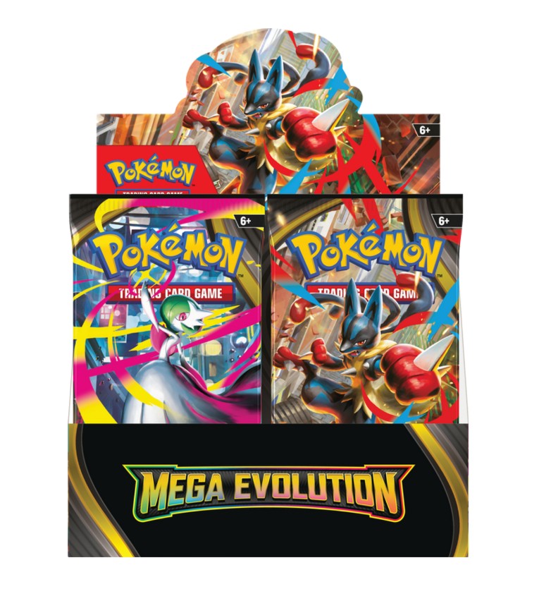 Pokemon TCG: Mega Evolution Boosters Display Box
