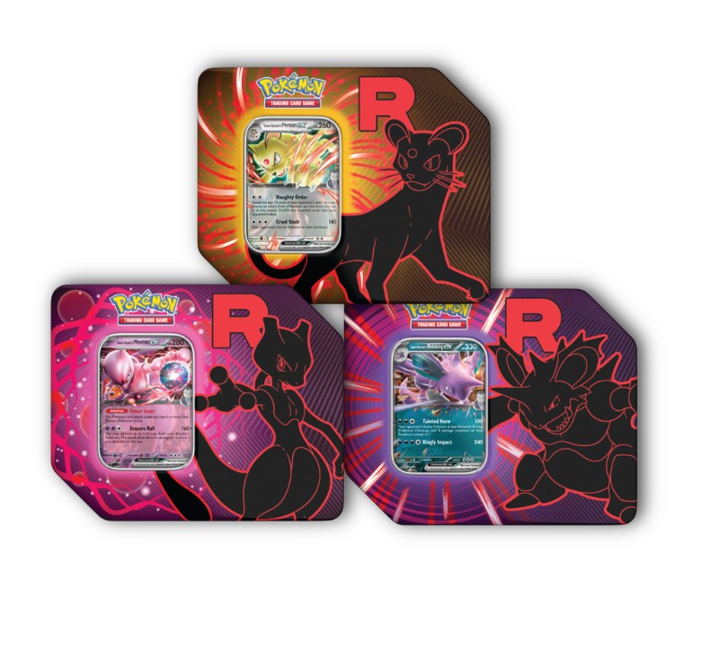 Pokémon TCG: Scarlet and Violet Team Rocket Tin