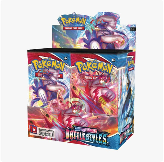 Pokemon TCG: Sword & Shield Battle Styles Booster Box