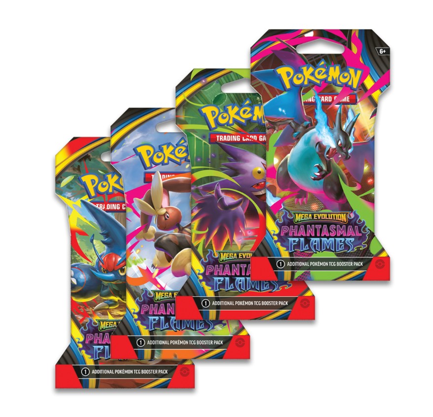 Pokemon TCG: Phantasmal Flames Booster Packs