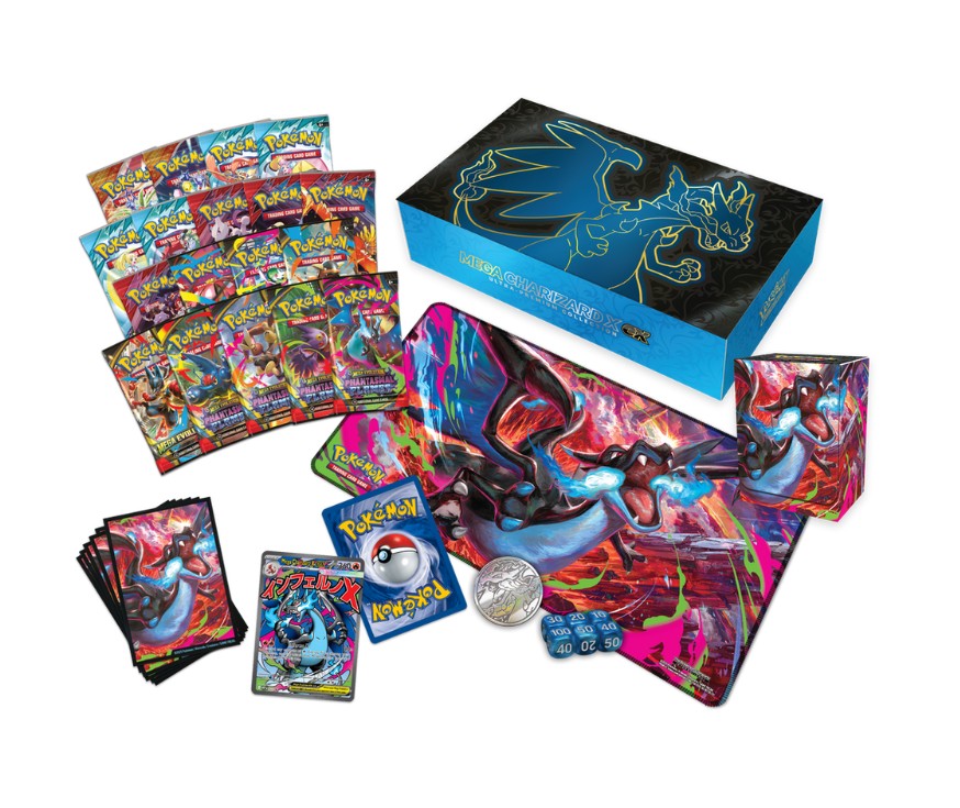 Pokemon TCG: Mega Charizard X ex Ultra-Premium Collection - WAVE TWO