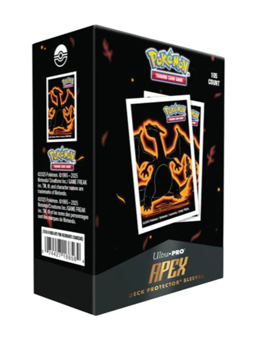 Apex Sleeves Pokemon Elite Series - Neon Kanto Charizard