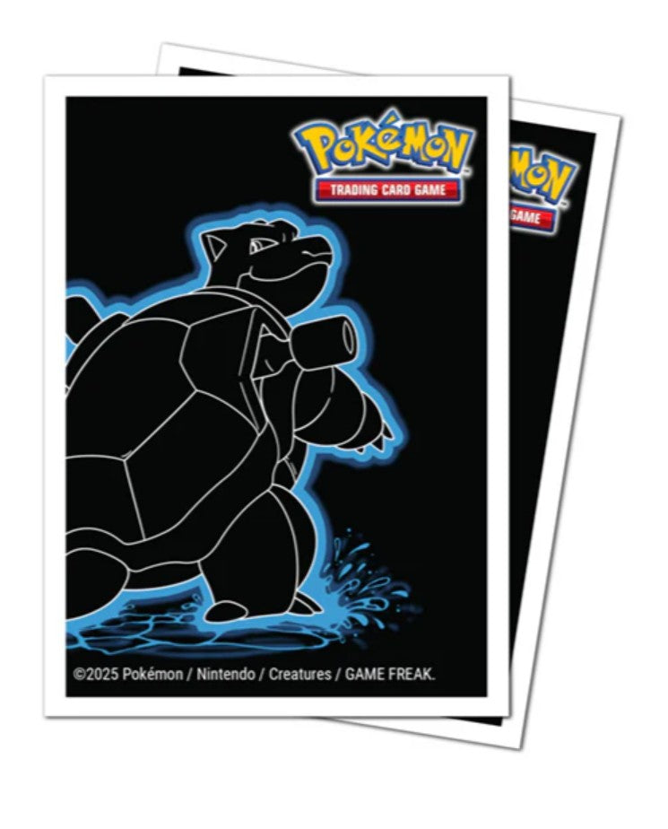 Apex Sleeves Pokemon Elite Series - Neon Kanto Blastoise