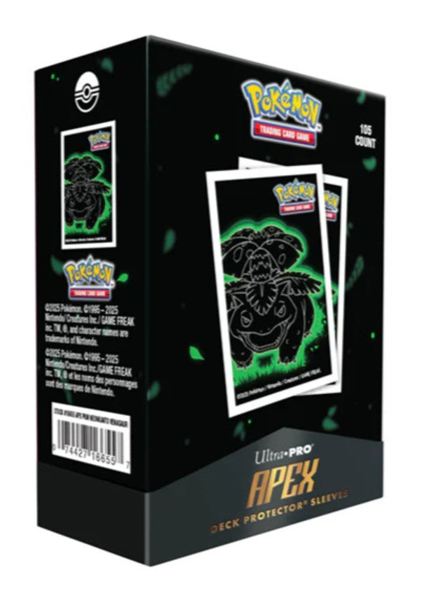 Apex Sleeves Pokemon Elite Series - Neon Kanto Venusaur