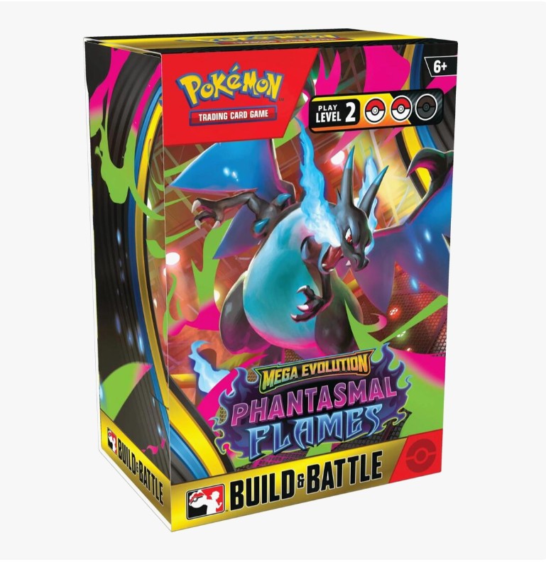 Pokemon TCG: Phantasmal Flames Build and Battle Box