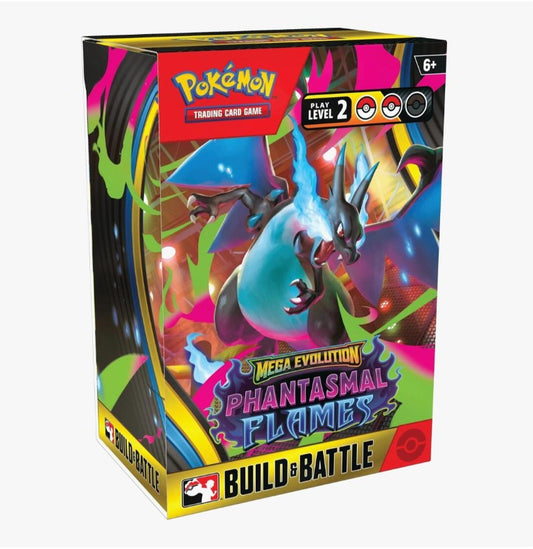 Pokemon TCG: Phantasmal Flames Build and Battle Box