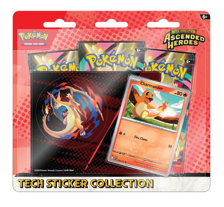Pokémon TCG: Mega Evolution Ascended Heroes Tech Sticker Collection